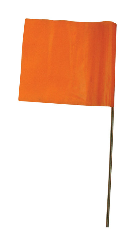 C.H. Hanson 15 in. Orange Marking Flags Polyvinyl 10 pk