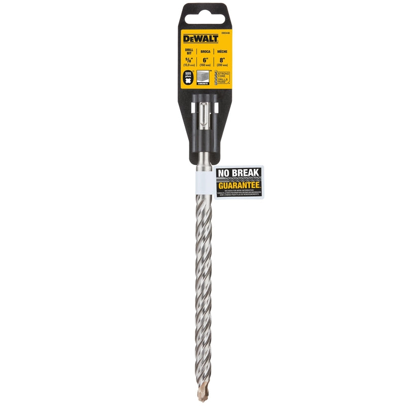 DeWalt 5/8 in. X 8 in. L Carbide Tipped Drill Bit SDS-Plus Shank 1 pc