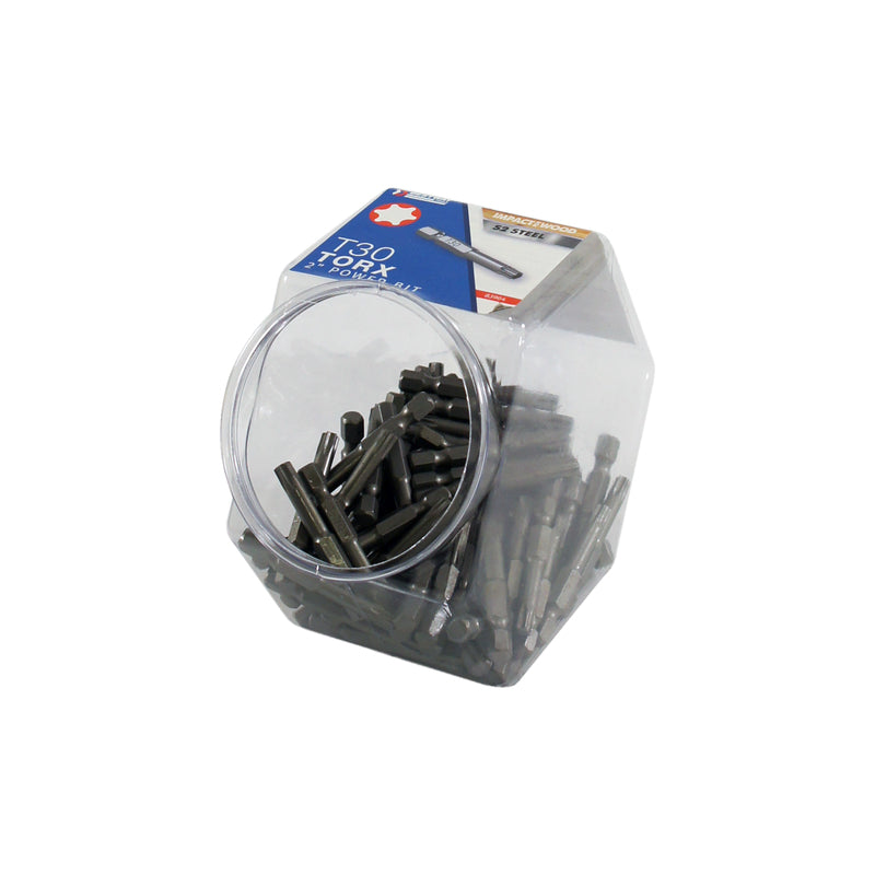 Best Way Tools Torx T30 X 2 in. L Screwdriver Bit Magnetizer Carbon Steel 150 pc