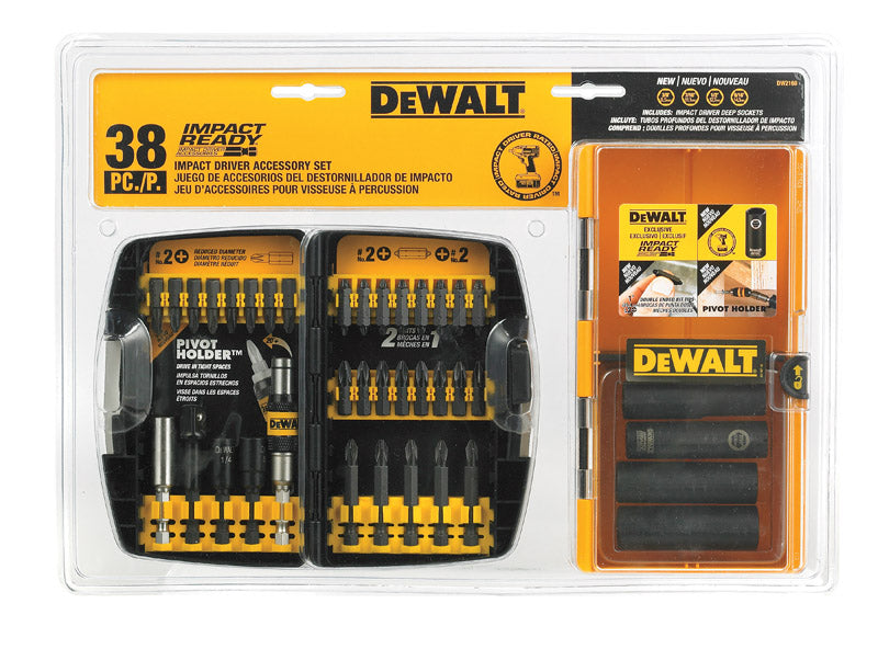 DeWalt Impact Ready Screwdriver Bit Set 38 pc