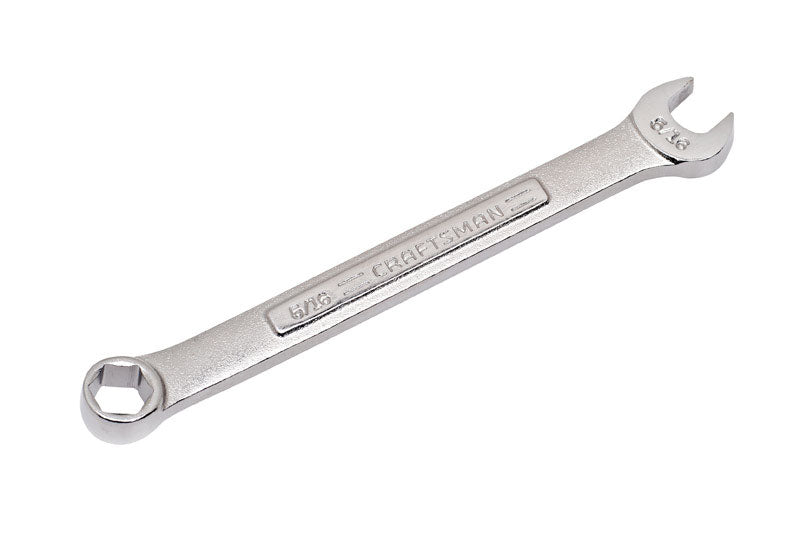 Craftsman 5/16 in. X 5/16 in. 6 Point SAE Combination Wrench 4.75 in. L 1 pc