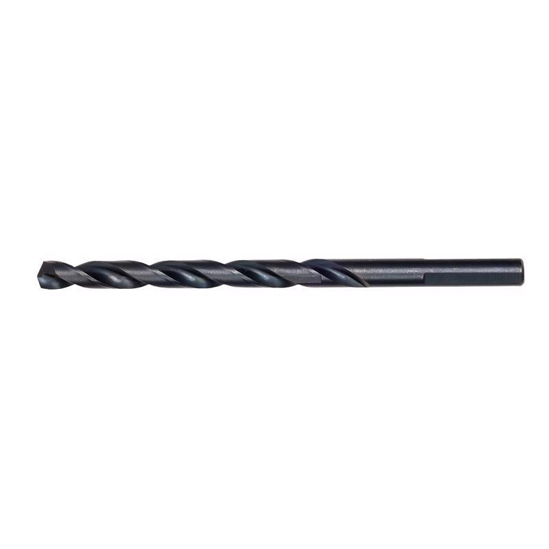 Milwaukee Thunderbolt 1/4 in. X 4 in. L Black Oxide Drill Bit 3-Flat Shank 1 pc
