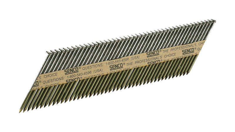 Senco 3 in. L Angled Strip Bright Framing Nails 34 deg 2500 pk