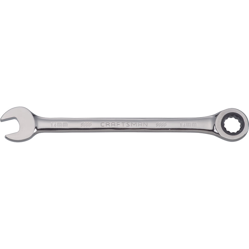Craftsman 14 mm 12 Point Metric Combination Wrench 8.7 in. L 1 pc