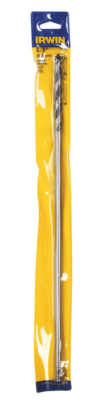 Irwin 3/8 in. X 18 in. L Steel Bell Hanger Bit Straight Shank 1 pc