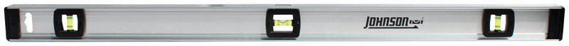 Johnson 36 in. Aluminum I-Beam Level 3 vial