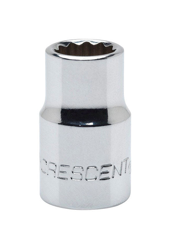 Crescent 8 mm X 3/8 in. drive Metric 12 Point Standard Socket 1 pc