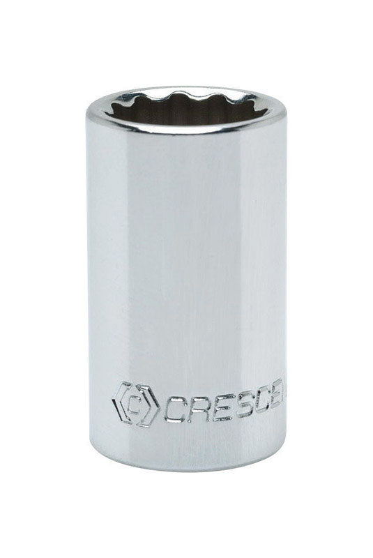 Crescent 1/2 in. X 1/2 in. drive SAE 12 Point Standard Socket 1 pc