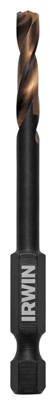 Irwin Turbomax 3/16 in. X 3 in. L Steel Impact Drill Bit Quick-Change Hex Shank 1 pc