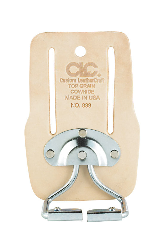 CLC Leather Hammer Holder 12 in. L X 2.5 in. H Tan