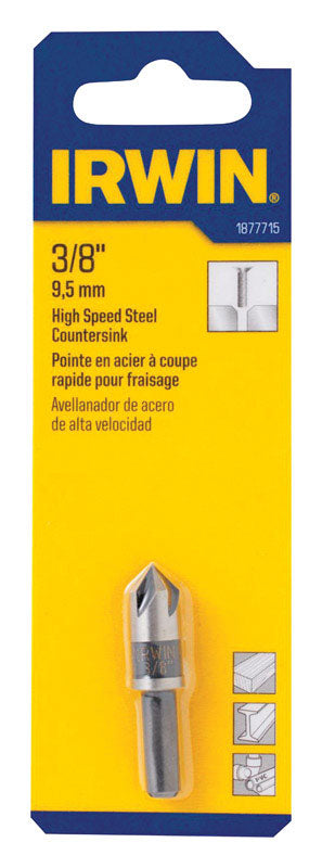 Irwin 3/8 in. D High Speed Steel Countersink 1 pc