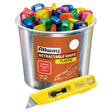 Allway 6 in. Retractable Utility Knife Assorted 25 pk