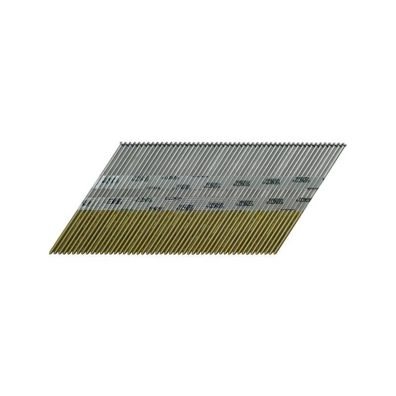Senco 2-1/2 in. L X 15 Ga. Angled Strip Bright Finish Nails 34 deg 700 pk