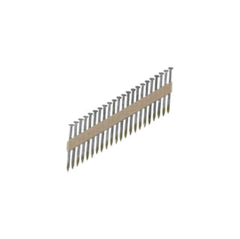 Metabo HPT 2-1/2 in. L X 10 Ga. Paper Strip Electro Galvanized Framing Nails 30 deg 2000 pk