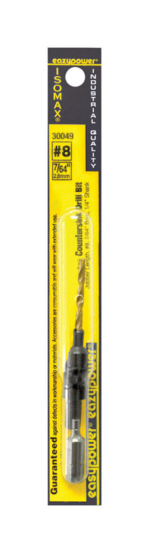 Eazypower Isomax 7/64 in. X 7/64 inch D Titanium Countersink Countersink Bit 1 pc