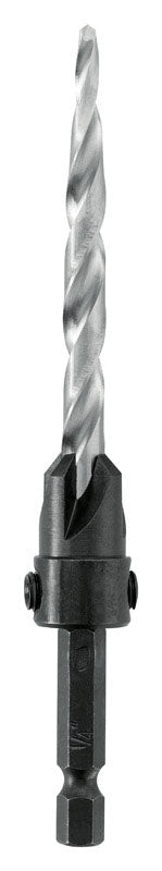Irwin 1/4 in. D High Speed Steel Wood Countersink 1 pc