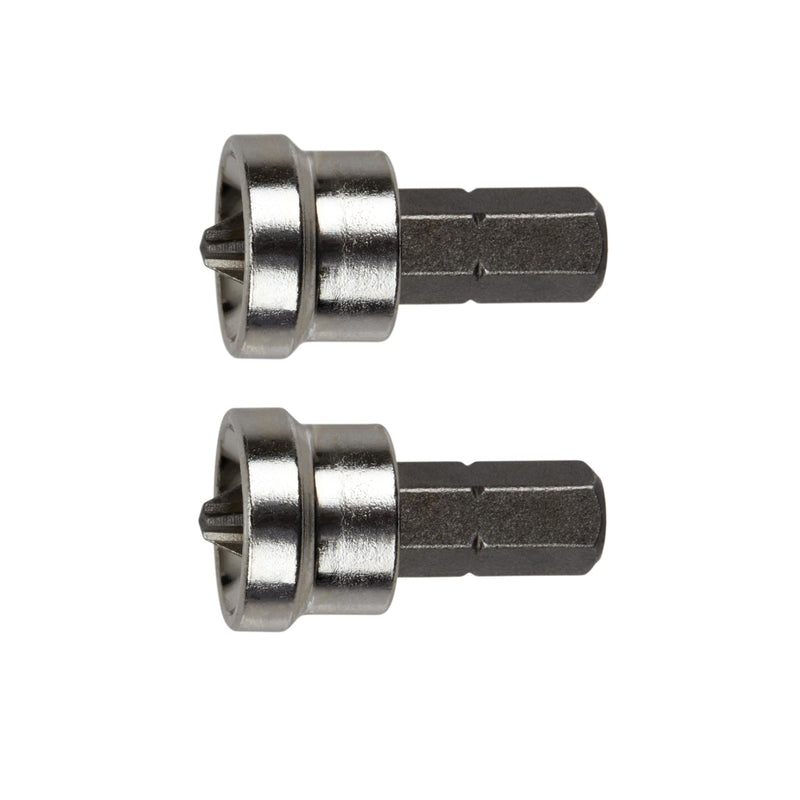 Irwin #2 X 1 in. L Steel Drill Bit Hex Shank 2 pc