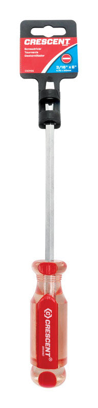 Crescent 3/16 in. X 6 in. L Slotted Screwdriver 1 pc