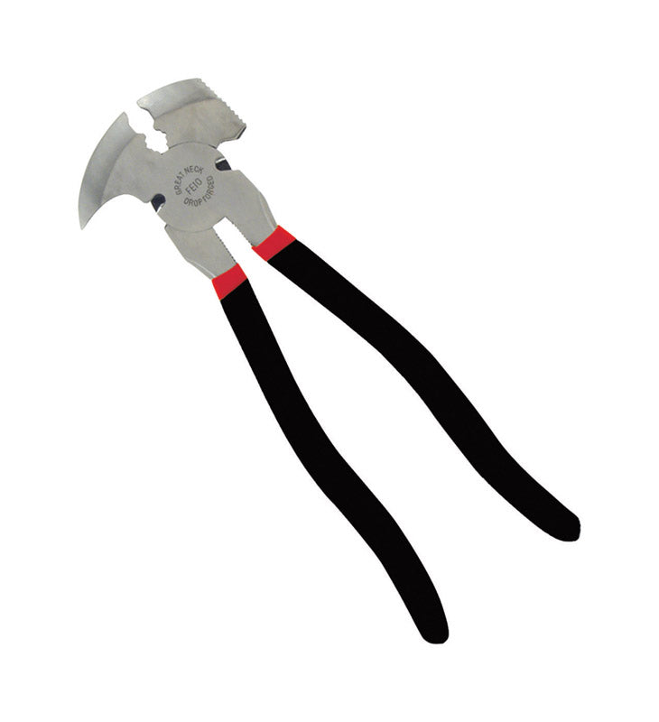 Great Neck 10 in. Alloy Steel Fence Pliers