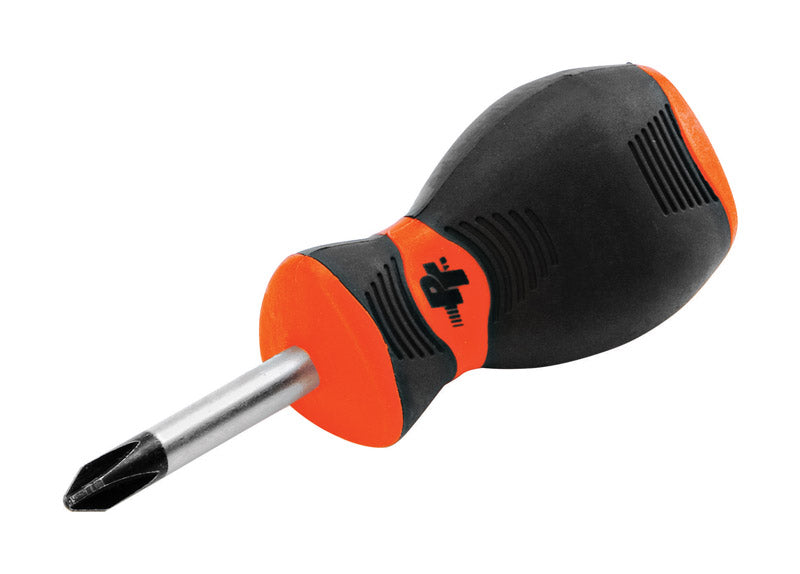 Performance Tool #2 X 1-1/2 in. L Phillips Stubby Screwdriver 1 pc