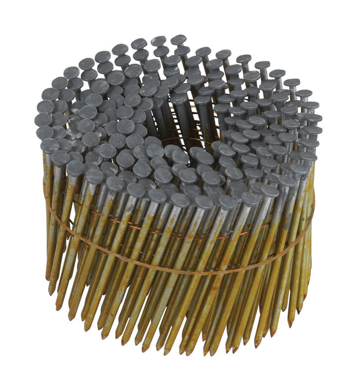 Metabo HPT 3-1/4 in. L Wire Coil Hot-Dip Galvanized Framing Nails 16 deg 4,000 pk