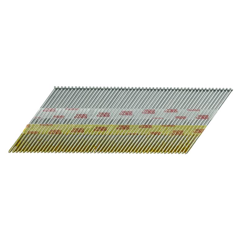 Senco 2 in. L X 15 Ga. Angled Strip Galvanized Finish Nails 34 deg 700 pk