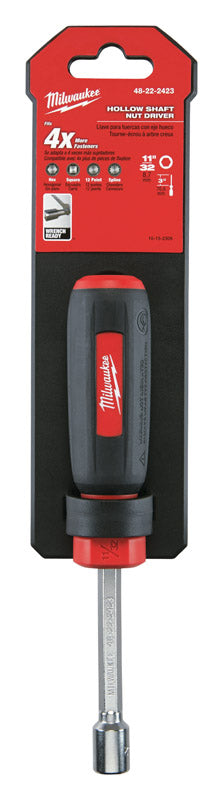 Milwaukee 11/32 in. SAE Hollow Shaft Nut Driver 7 in. L 1 pc
