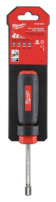 Milwaukee 5 mm Metric Hollow Shaft Nut Driver 7 in. L 1 pc