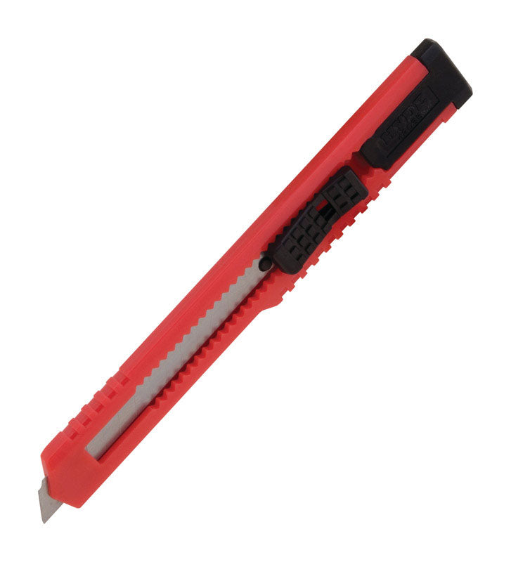 Hyde 8.25 in. Retractable Utility Knife Red 1 pk