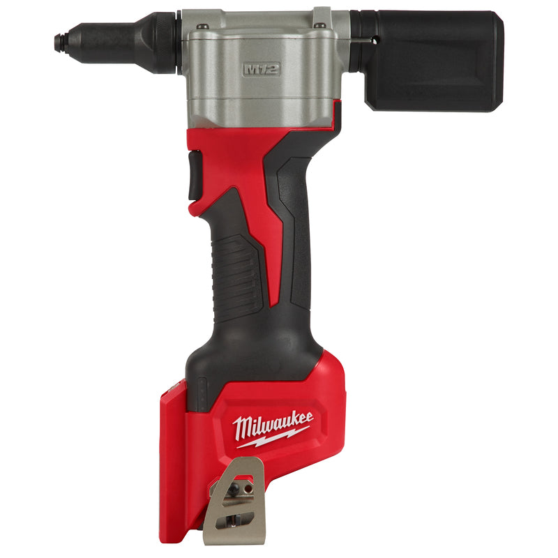 Milwaukee M12 Metal Cordless Rivet Tool Black/Red 1 pc