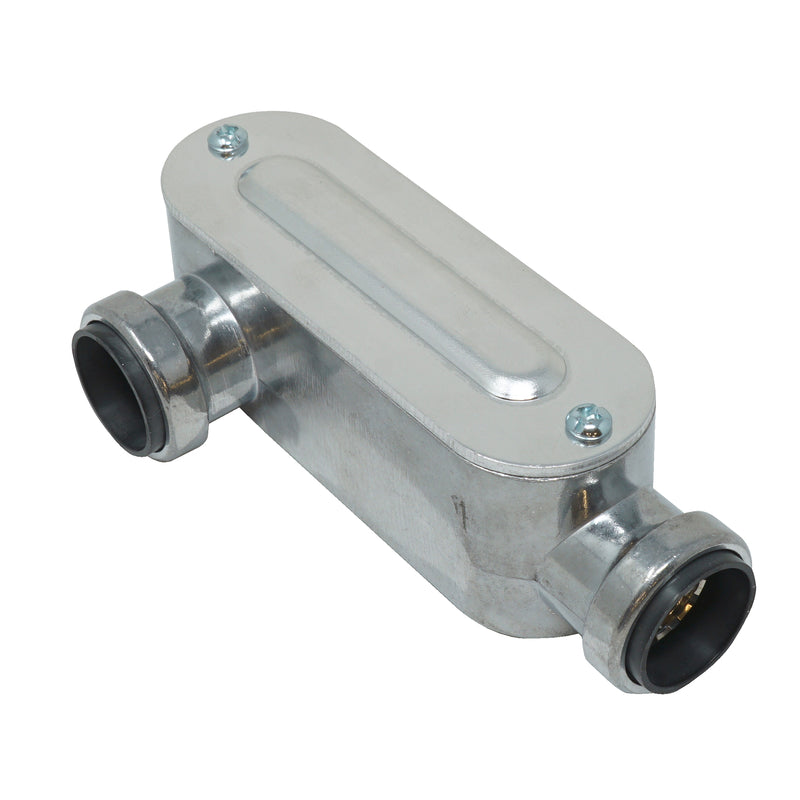 SimPush 1/2 in. D Aluminum Conduit Body For EMT 1 pk