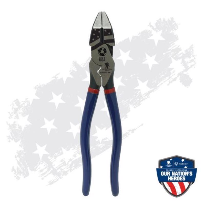 Southwire Wounded Warrior Project 9 in. L High-Leverage Side Cutting Plier