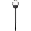Living Accents Black Solar Powered 0.06 W LED Pathway Light 1 pk