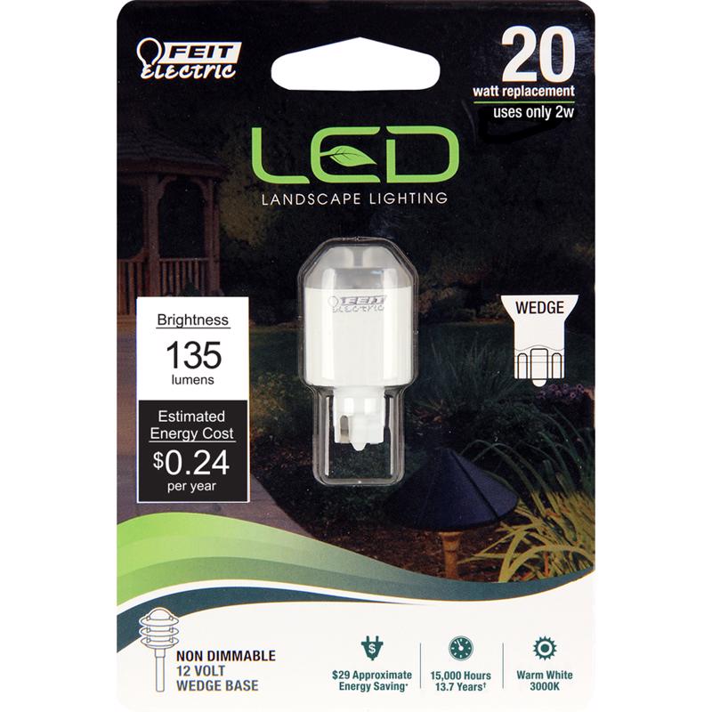 Feit T5 Wedge LED Bulb Warm White 20 Watt Equivalence 1 pk