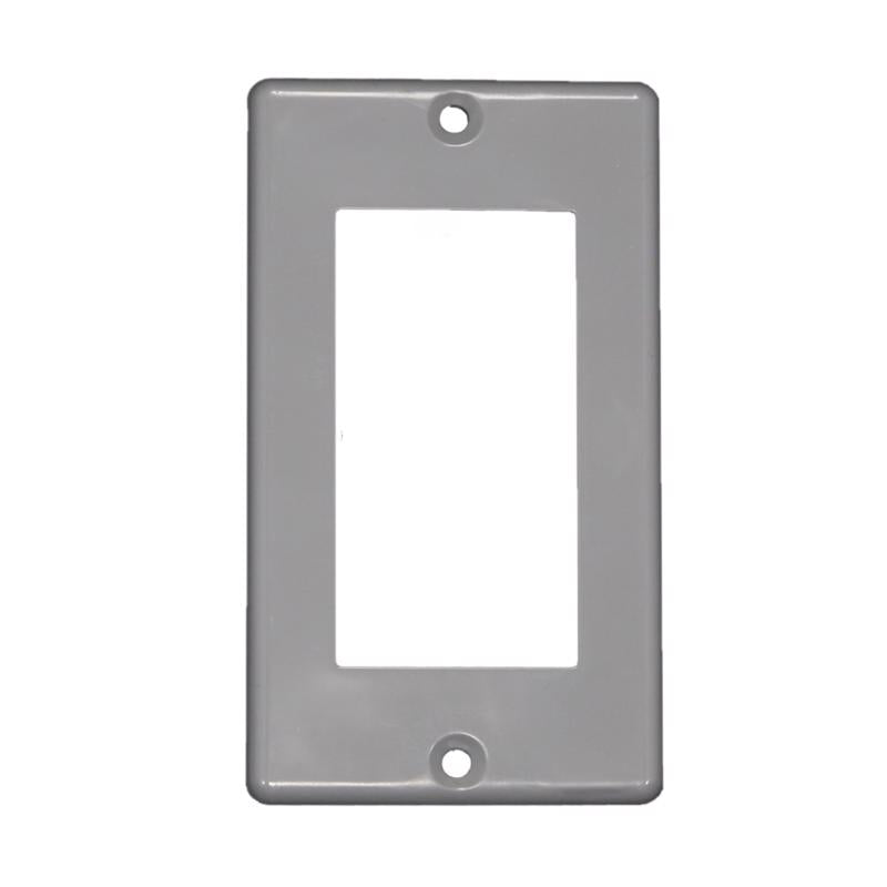 Cantex EZ Box Rectangle Thermoplastic 1 gang GFCI Cover