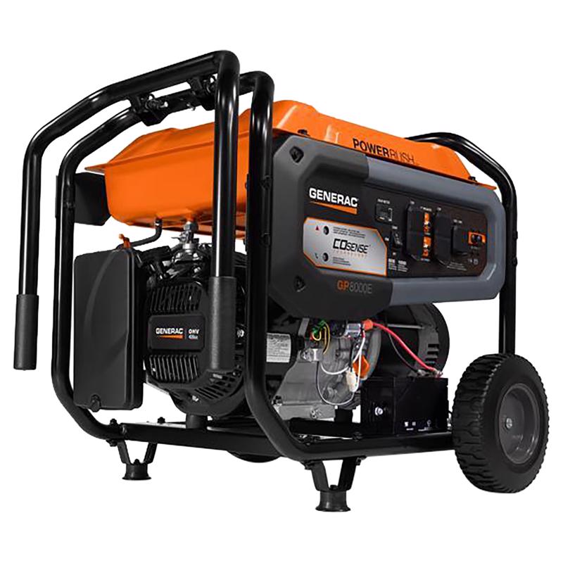 Generac PowerRush 8000 W 120/240 V Electric Portable Portable Generator 7686-3 / 7686-4 / 7715-0