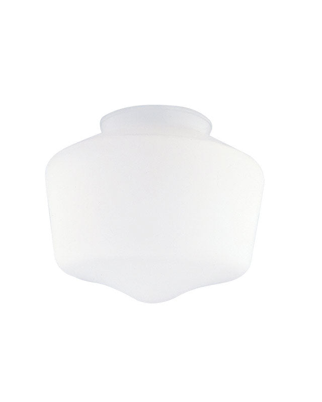 Westinghouse Schoolhouse White Glass Lamp Shade 1 pk