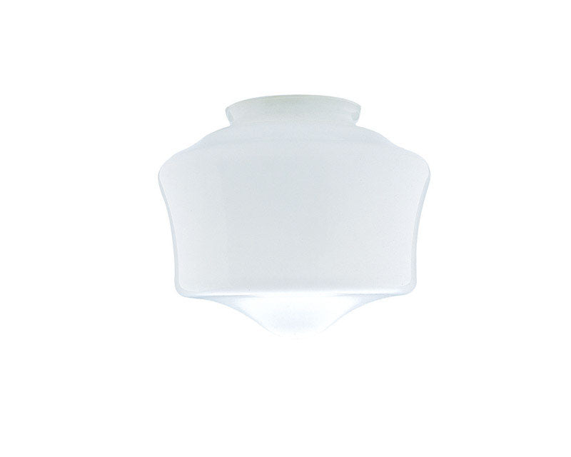 Westinghouse Schoolhouse White Glass Lamp Shade 6 pk