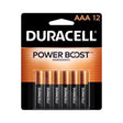Duracell Coppertop AAA Alkaline Batteries 12 pk Carded