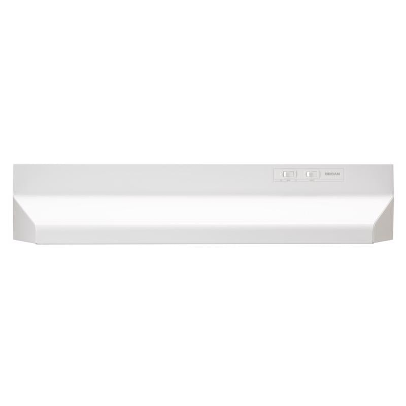 Broan-NuTone 30 in. W White Range Hood