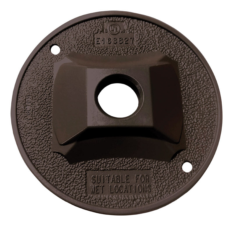 Sigma Engineered Solutions Round Metal Lampholder Cover