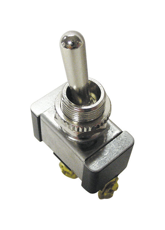 Gardner Bender 20 amps Single Pole Toggle Switch Silver 1 pk