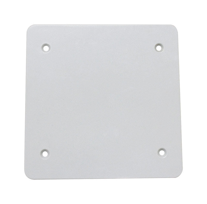 Sigma Engineered Solutions Square Plastic 2 gang Flat Box Cover