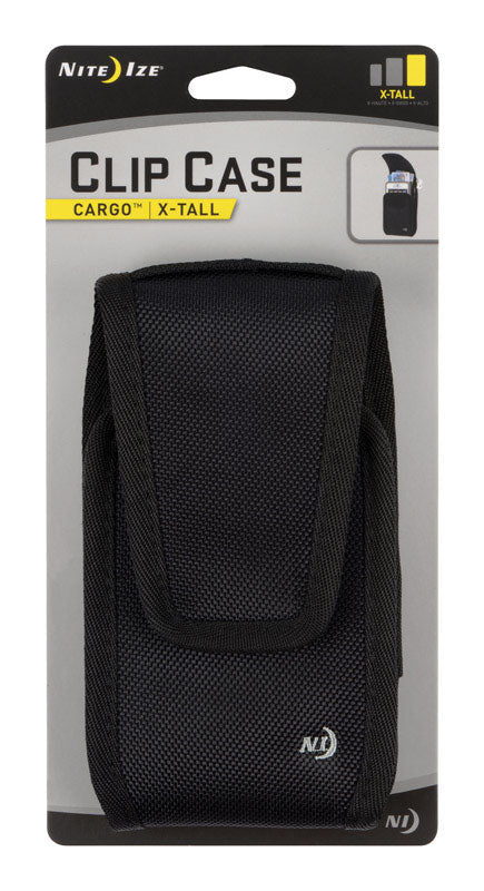 Nite Ize Clip Case Cargo Black Every design feature in this phone holster is centered around protect
