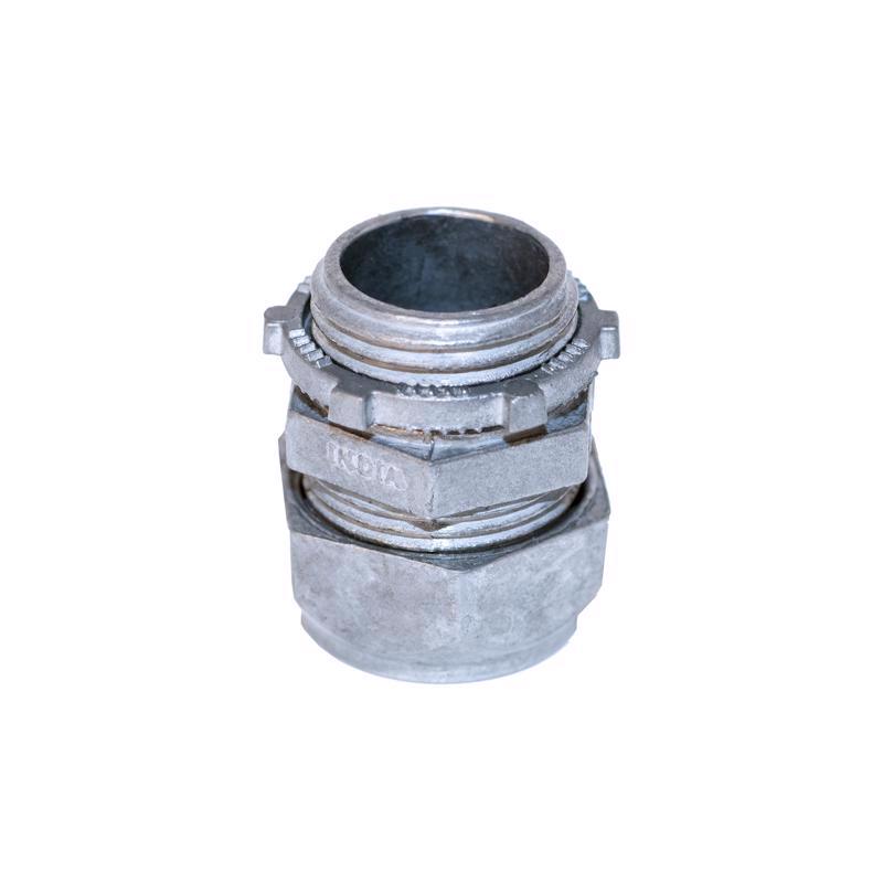Sigma Engineered Solutions ProConnex 3/4 in. D Die-Cast Zinc Compression Connector For EMT 25 pk
