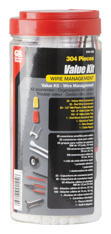 Gardner Bender Wire Management Electrical Kit 304 pk