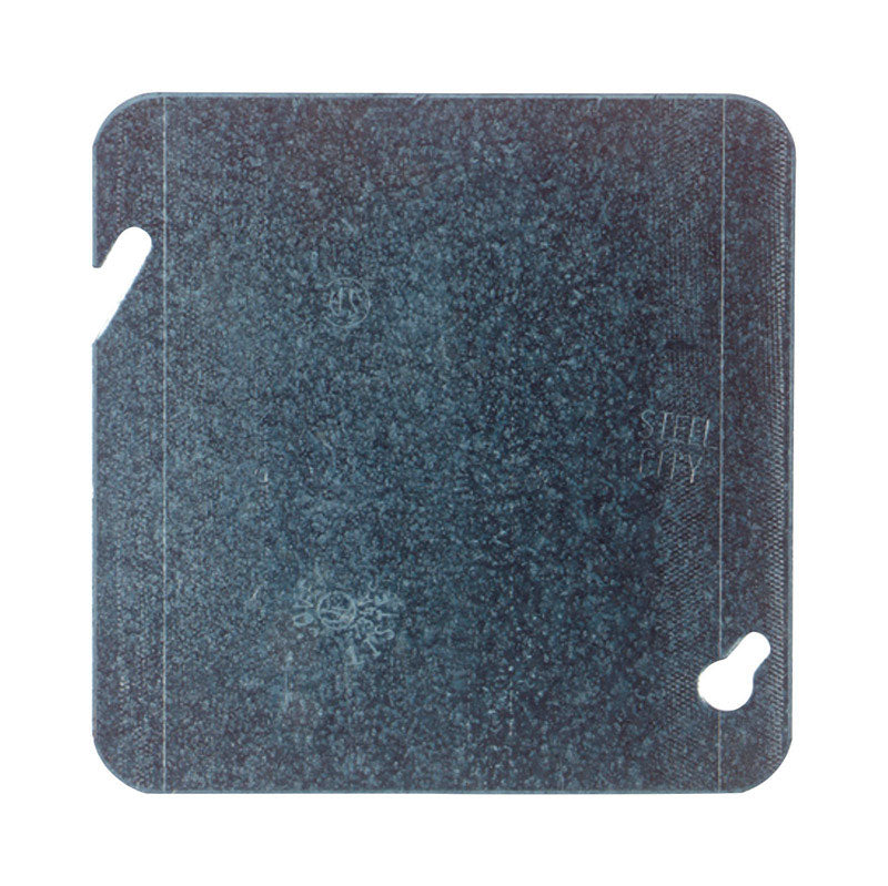 Steel City Square Steel Flat Box Cover