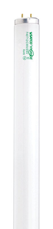Satco 40 W T12 1.5 in. D X 48 in. L Fluorescent Bulb Cool White Linear 4100 K 1 pk