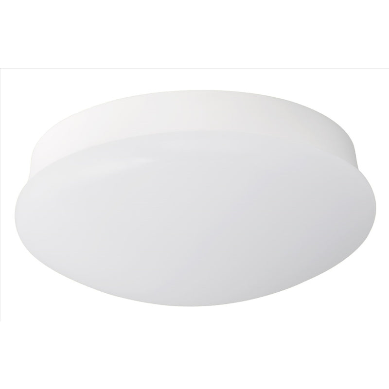ETI Spin Light 4.2 in. H X 11 in. W X 11 in. L White LED Ceiling Spin Light