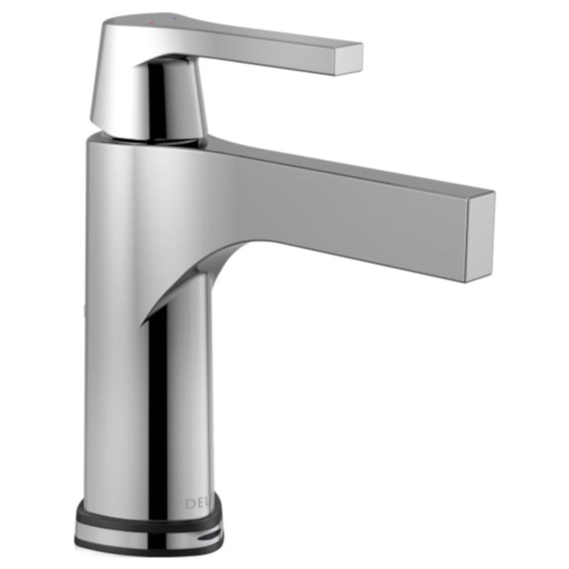 Delta Chrome Single-Hole Bathroom Sink Faucet 4 in.